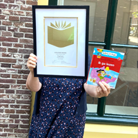 Gouden Boek voor 'Ik ga lezen' van Anne Blokker 