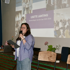 Boekverkoper van het jaar Lisette Lanting presenteert de nominaties voor dit jaar