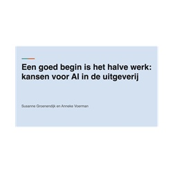 AI als redder in de nood