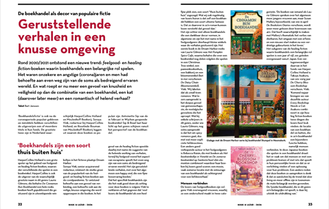 Geruststellende verhalen in een knusse omgeving. De boekhandel als decor van populaire fictie