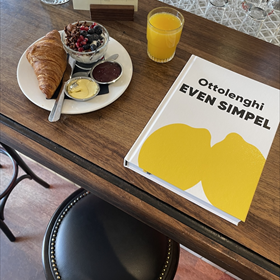 Het boek ligt klaar