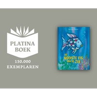 Platina Boek voor 'De mooiste vis van de zee' van Marcus Pfister