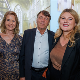 De familie Harmes: Corina, Ton en Sylvia