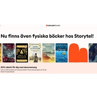 Storytel opent in Zweden een online boekwinkel voor fysieke boeken