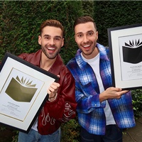 Gouden en Platina Boek voor Rutger & Thomas