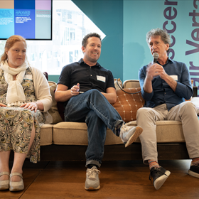 Kennisbank Live: vertaler Joëlle Feijen, Jack McMartin (KU Leuven, ook wetenschappelijk medewerker ELV) en vertaler Jonathan Reeder, over de vertaler als onderzoeker
