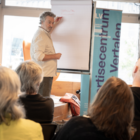 Workshop cultureel ondernemen door Joeri de Vos