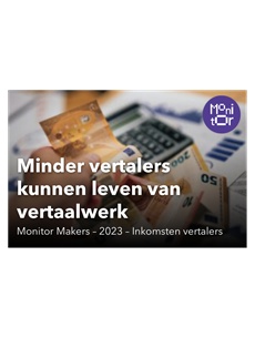 Reële inkomens vertalers de afgelopen jaren gedaald
