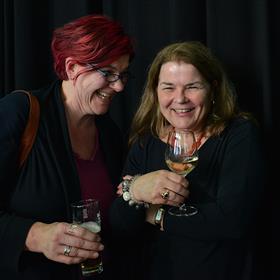 Monica Hildt (Island bookstore), Desiree van der Zander (Stichting Lezen), 